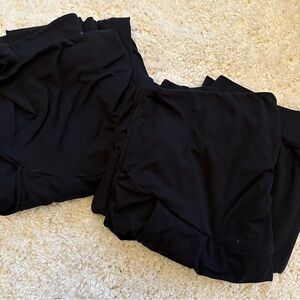 Bundle of 2 black maternity joggers size XL